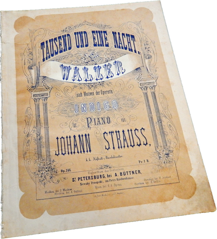 Тысяча и одна ночь, вальс, Штраус